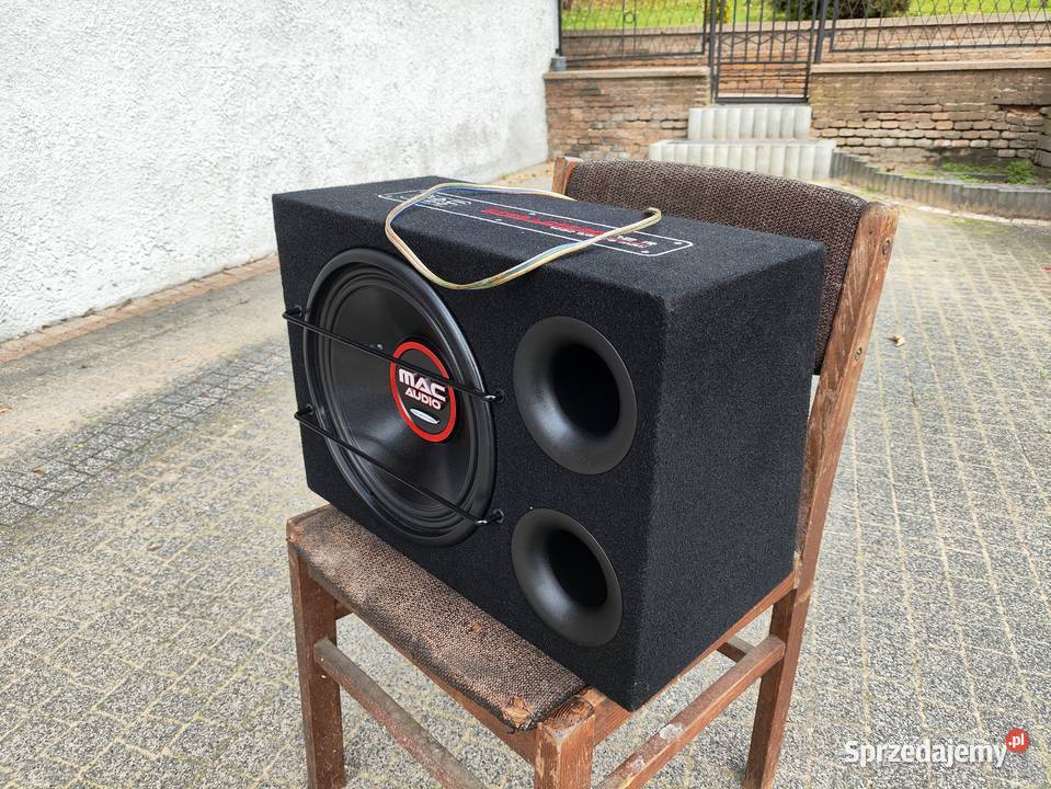 Skrzynia basowa bassowa tuba Mac Audio skrzynie basowe i tuby Głośniki Niegowonice