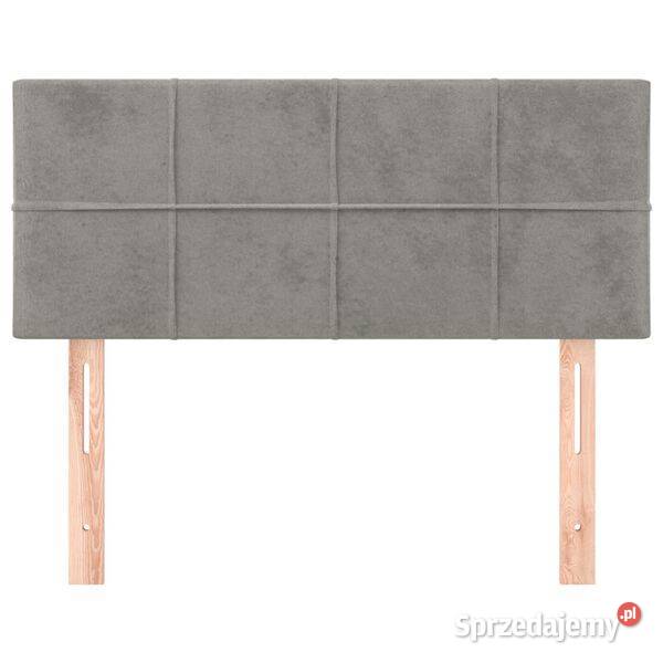 vidaXL Zagłówek do łóżka jasnoszarySKU346026 Warszawa