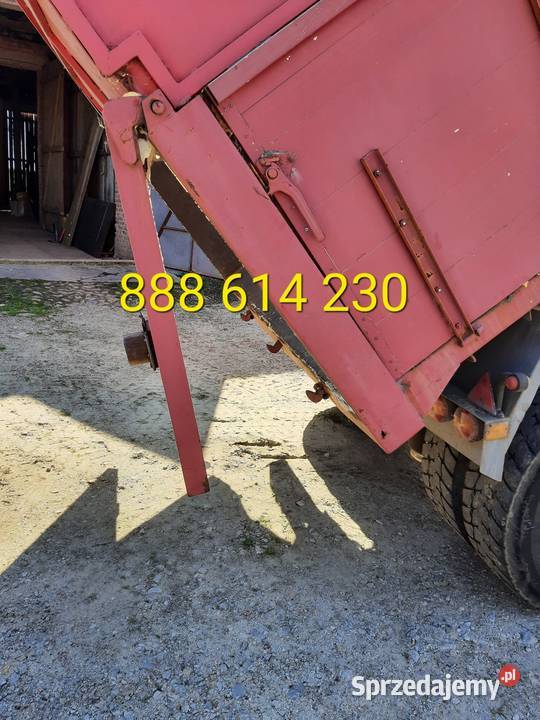 Przyczepa wywrotka na tył 14 ton Grębów