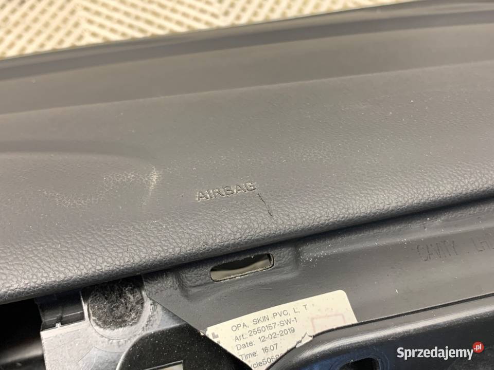 KOKPIT PODUSZKI PASY KOMPLET OPEL ASTRA K podkarpackie