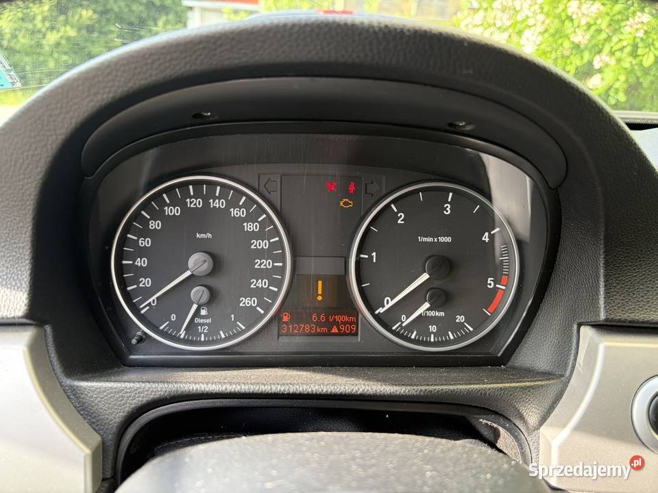 BMW E91 2007 20d uszkodzony silnik wspomaganie kierownicy Seria 3 śląskie Dąbrowa Górnicza