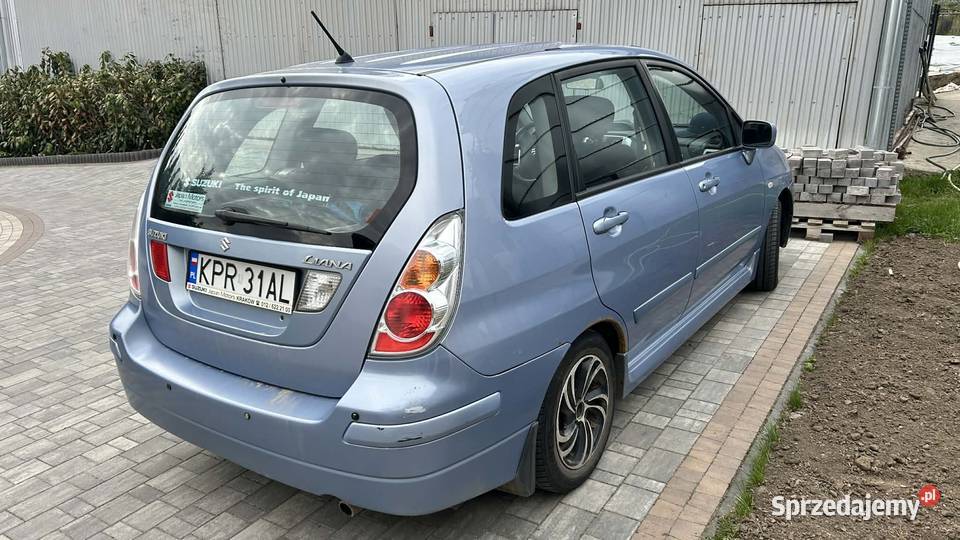 suzuki liana Samochody osobowe małopolskie Koczanów
