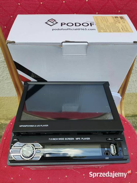 Radio samochodowe Bluetooth z wysuwanym ekranem kujawsko-pomorskie Bydgoszcz