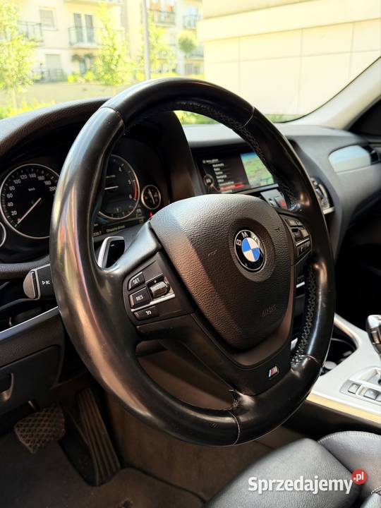 BMW X3 F25 20D B48 Automat 2016 r wspomaganie kierownicy dolnośląskie Wrocław
