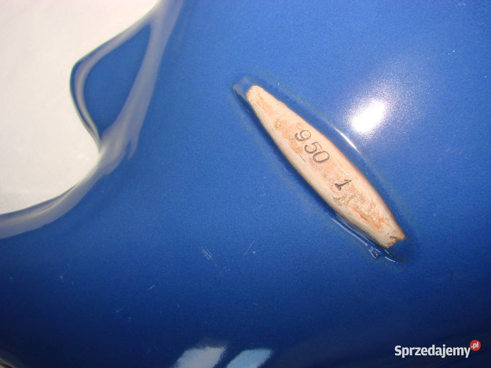 Ryba stary niebieski półmisek 47 pomorskie