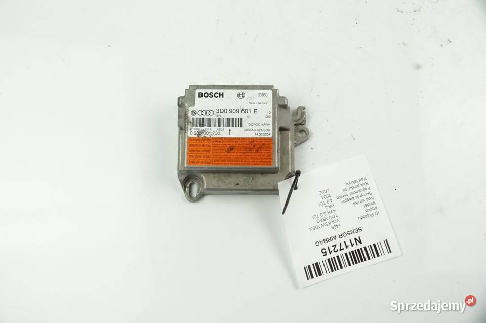 3D0090601E PODUSZEK TOUAREG I SENSOR AIRBAG kujawsko-pomorskie Lipno