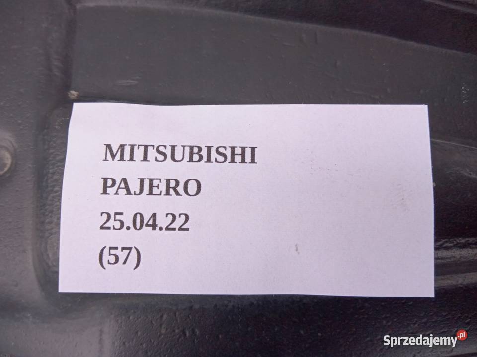 OSŁONA NADKOLA PRAWY TYŁ MITSUBISHI PAJERO SPORT Nowy Tomyśl