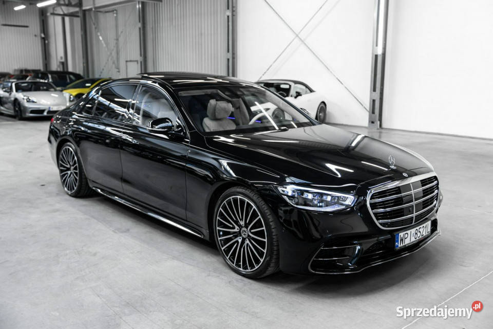 Mercedes S 450 Maksymalnie wyposażony Burmester tempomat Węgrzce
