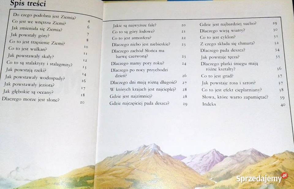 Ziemia Morze i Niebo Świat bez tajemnic Jackie