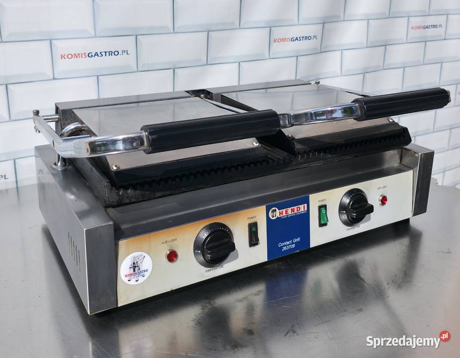 Grill kontaktowy podwójny ryflowany 66256 Warszawa