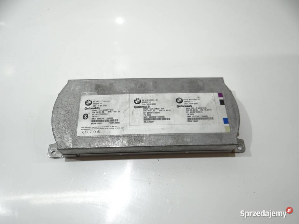 MODUŁ STEROWNIK BLUETOOTH BMW E60 E61 9177754