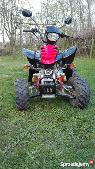 Sprzedam quada Benzer Ontario 150 czarny Konin sprzedam