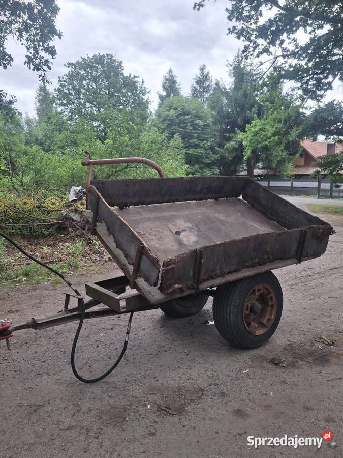 Przyczepka 3stronny kiper wywrot hydrauliczny Krosno Odrzańskie