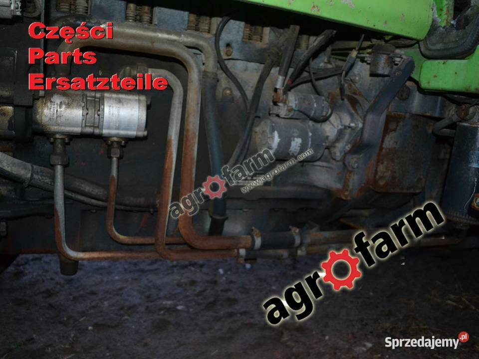 Deutz DX 90 części skrzynia biegów silnik oś sprzedam