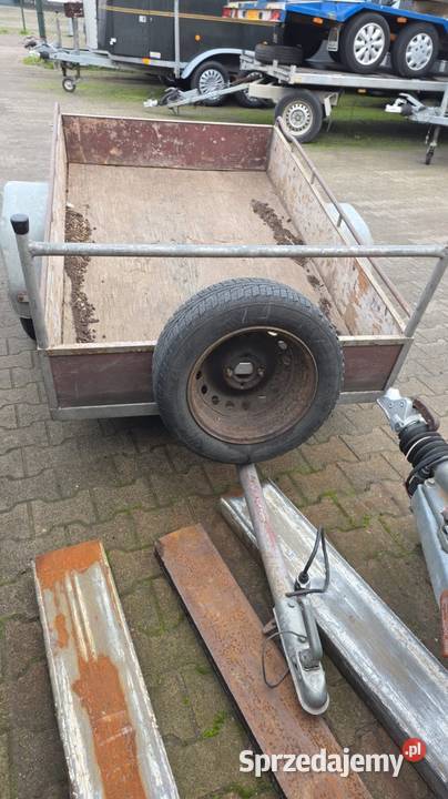 Przyczepa Przyczepka samochodowa lekka towarowe Żerdzina