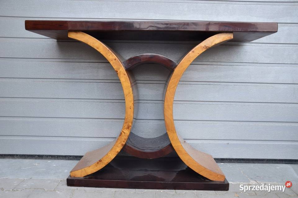 Drewniana Konsola Stolik Art Deco Komoda Kraków sprzedam