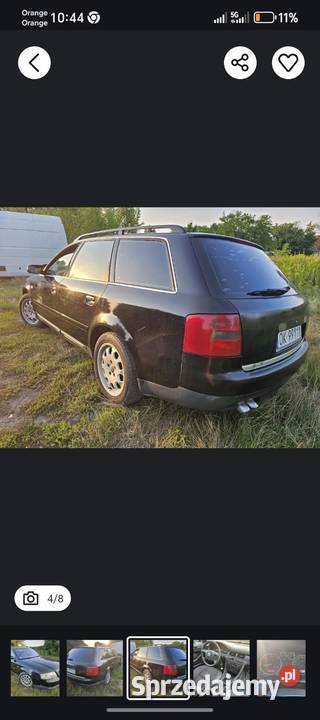 Audi A6 C5 19 TDI Limousine Wrocław