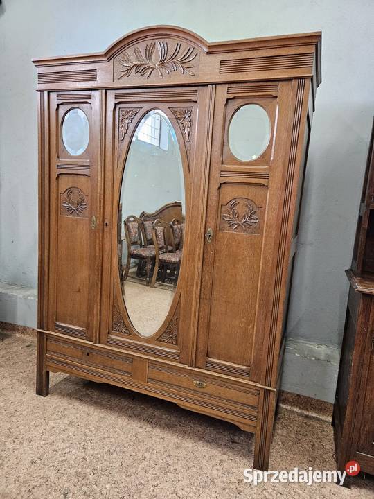 Stara szafa secesja Francja Nowy Sącz