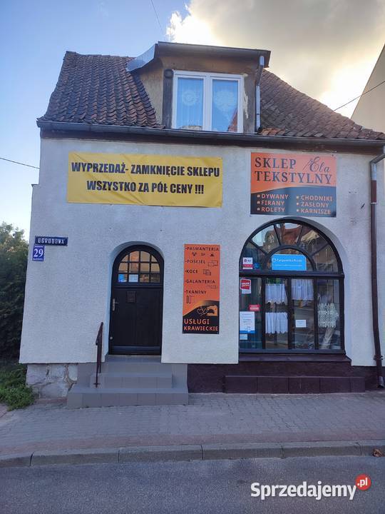 Sprzedam lokal użytkowy cegła Szczytno