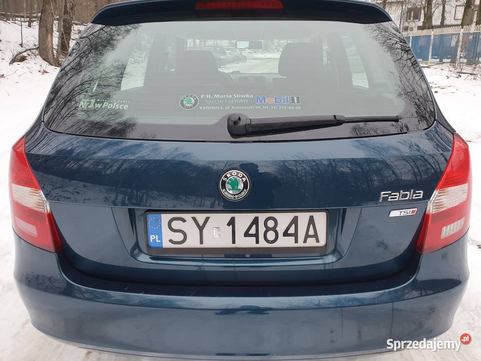 SKODA FABIA 12 TSI 2012 90 Krajowy Oryginał Stan Katowice sprzedam
