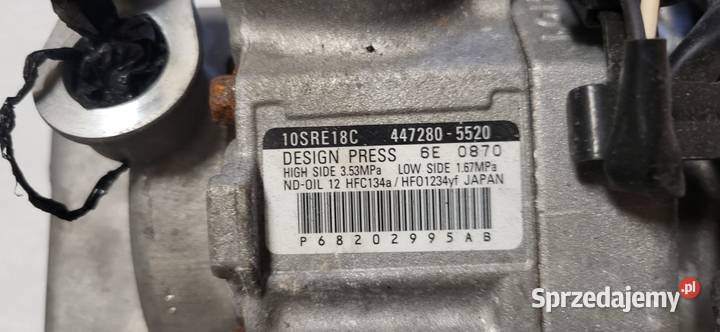 CEWKA SPRĘŻARKI KLIMATYZACJI DODGE RAM VGEN