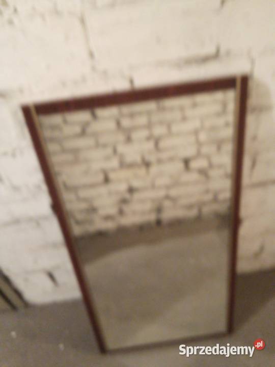 Lustro na plycie mahoń Wyposażenie wnętrz wielkopolskie Luboń sprzedam