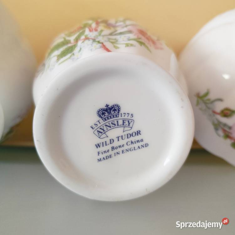 Zestaw porcelany Aynsley Wild Tudor Warszawa sprzedam