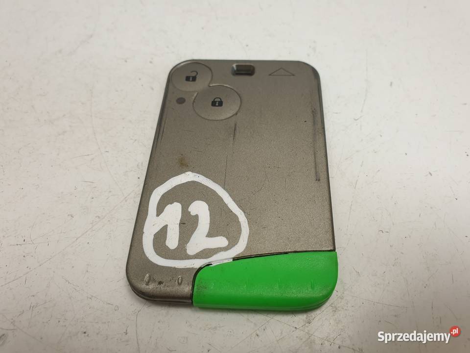 KARTA RENAULT KARTA KLUCZYK lubelskie Rudka sprzedam