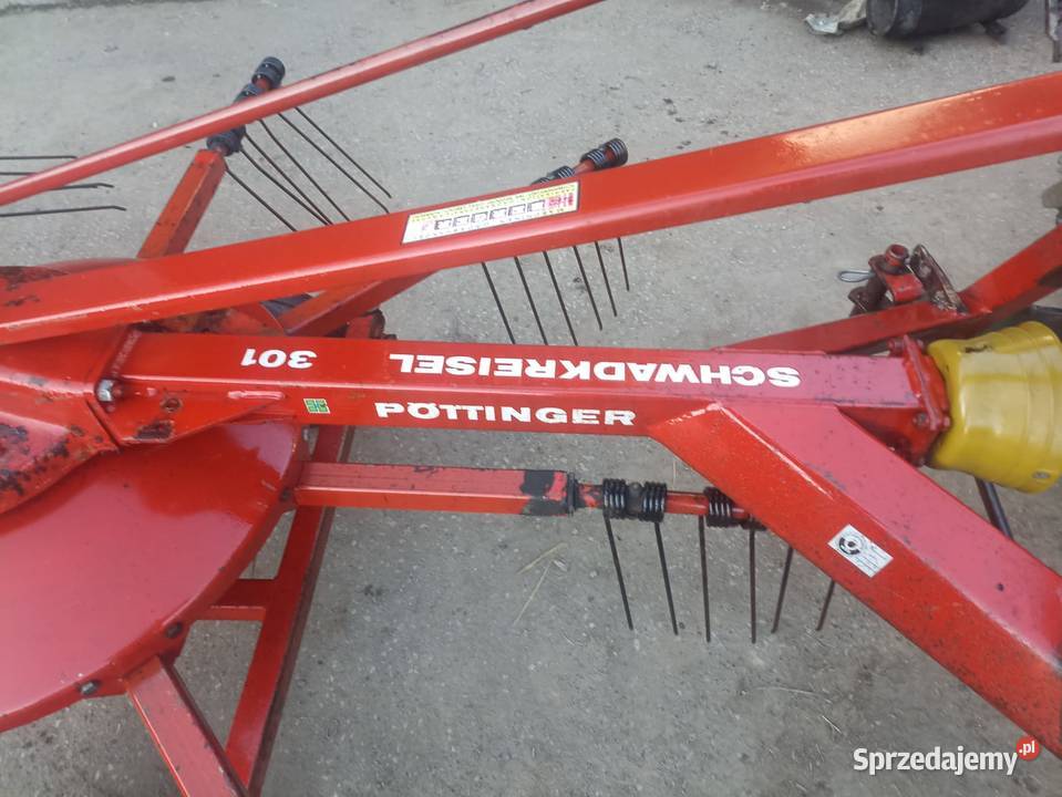Zgrabiarka karuzelowa Pottinger 301 nieuszkodzony małopolskie Pisarzowa