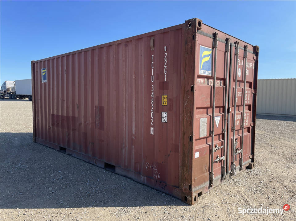 Kontener morski magazynowy 20DV 6 metrowy Końskie