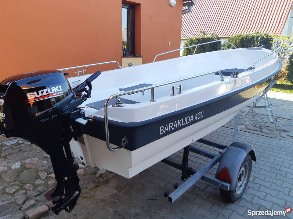 Barakuda 430 z silnikiem Suzuki 20 z 2018 roku Pozostałe