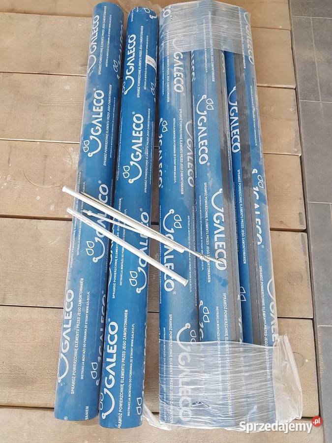 Rura spustowa GALECO grafit półmat 5 sztuk Grudziądz