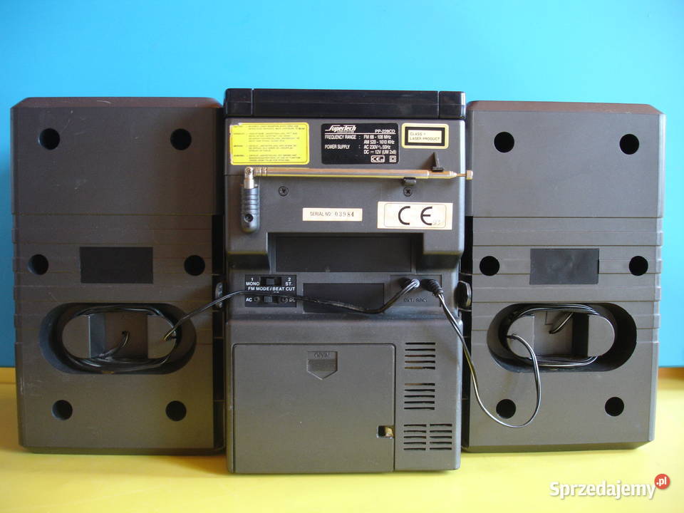 Radiomagnetofon z CD SUPERTECH PP228CD Zielona Góra