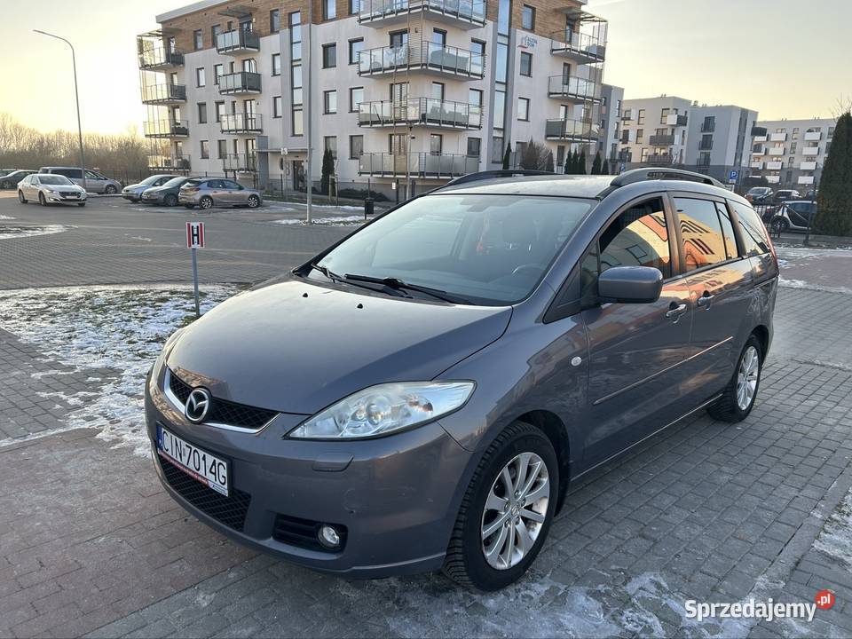 Mazda 5 2007r 7 osobowa 20 benzyna EURO4 Inowrocław sprzedam