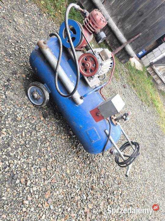 Kompresor 180l dwu tłokowy Dziewiątle