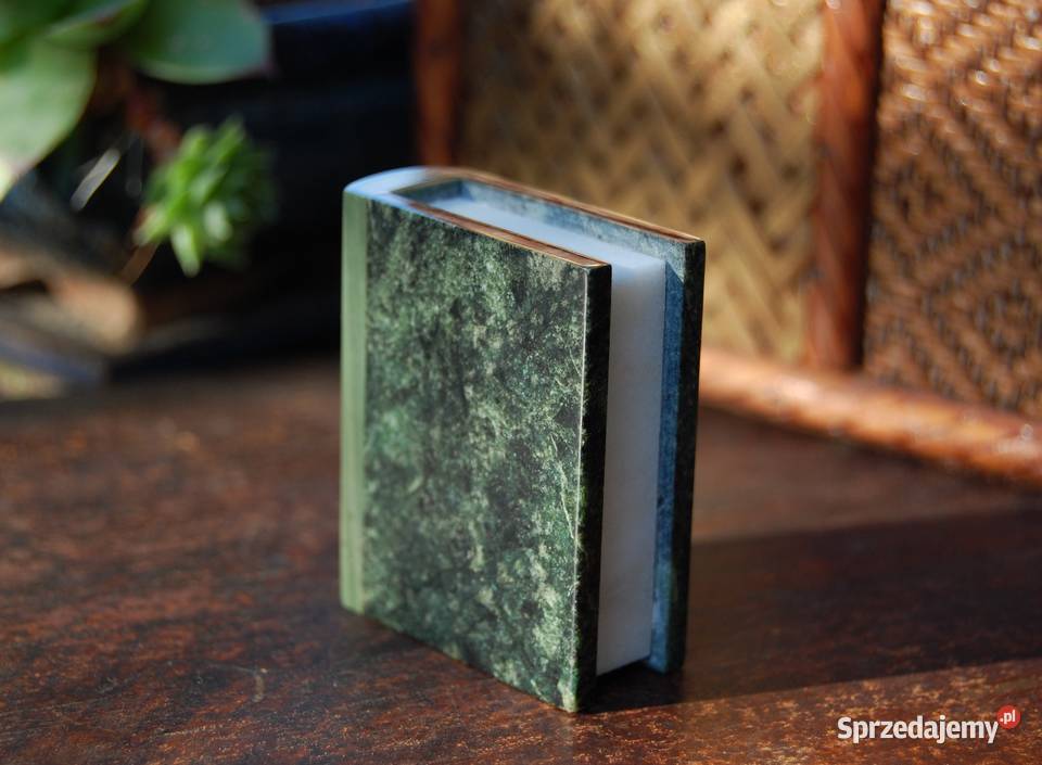 Księga Koran figurka vintage granit nefryt Lublin sprzedam