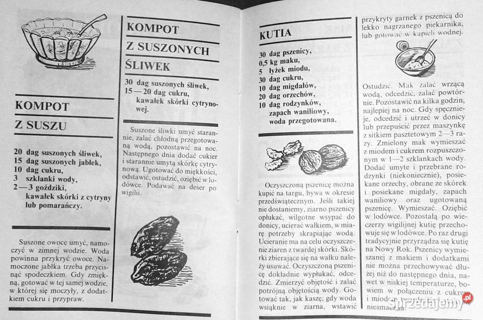 Potrawy wigilijne Zofia Zawistowska lubelskie Chełm
