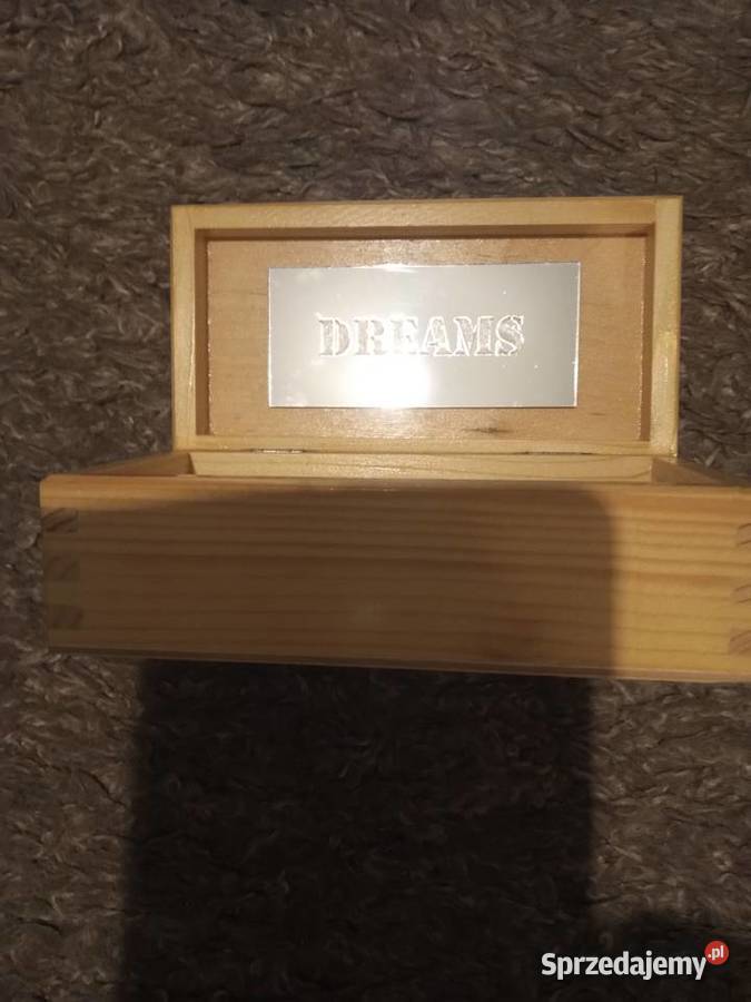 Szkatułka drewniana na biżuterię i drobiazgi Pozostałe