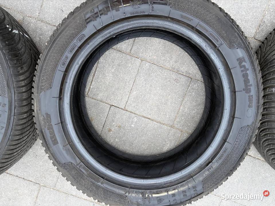 Sprzedam Opony Zimowe 2024 21555R17 z Toyoty Samochodowe Pruszcz Gdański