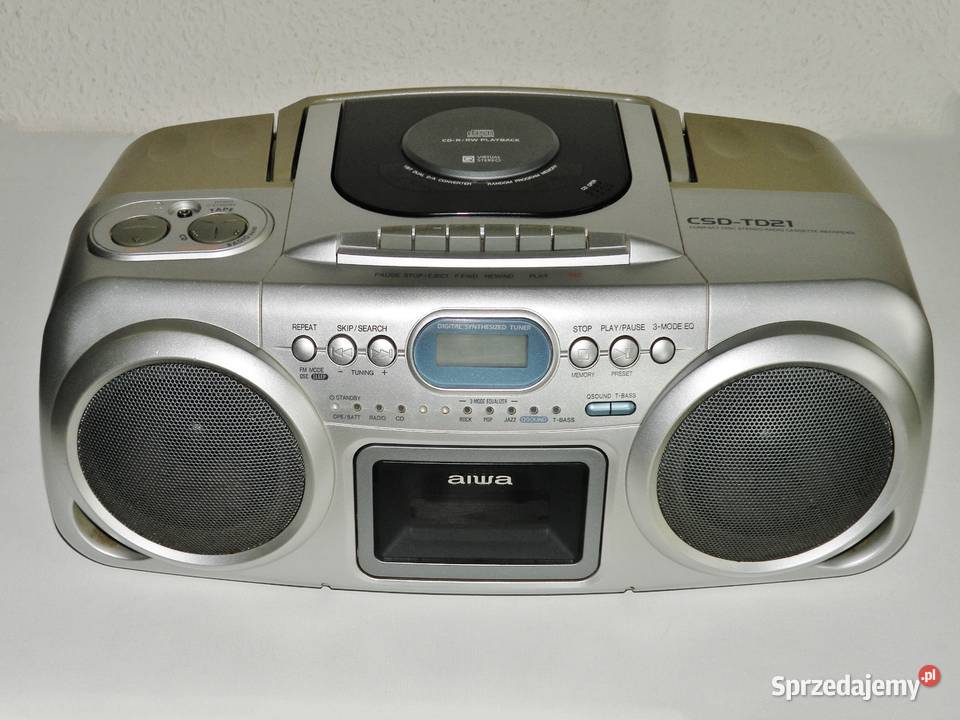 RadioCDmagnetofon AIWA CSDTD21EZ do naprawy Radioodtwarzacze Bydgoszcz