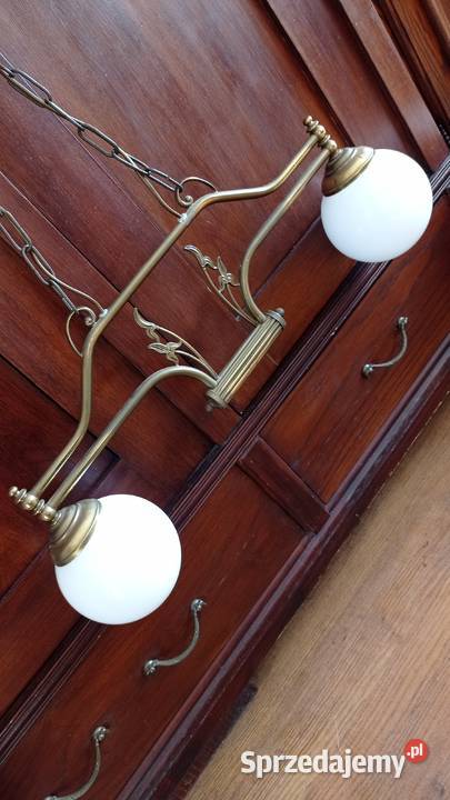 Strona mosiężna lampa rustkalna kujawsko-pomorskie Włocławek