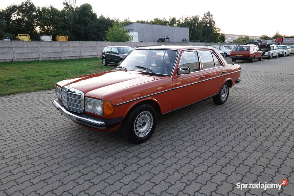 Mercedes w123 230E 1977 Oryginalny Lakier Niski