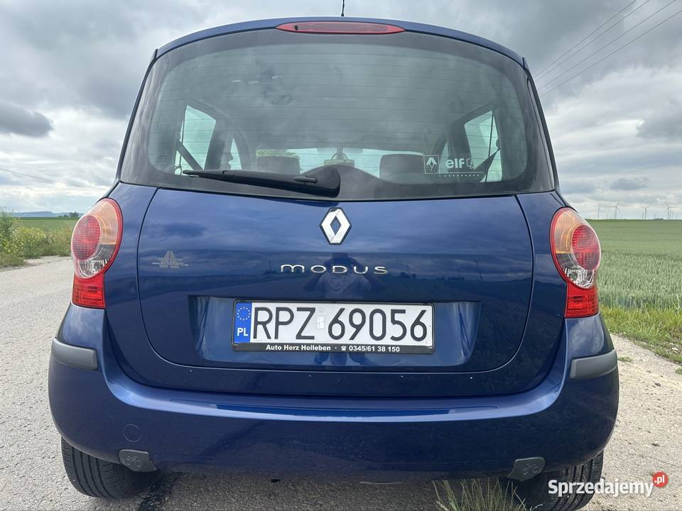 Renault Modus 12 16V 75 143000 z Niemiec isofix podkarpackie Przeworsk