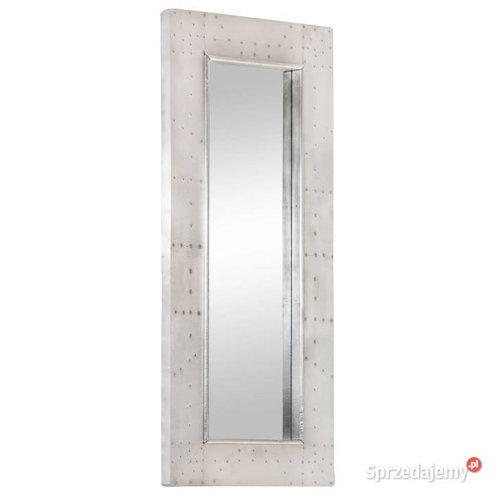 Lustro ścienne w stylu Aviator 110x50 metalowe Warszawa