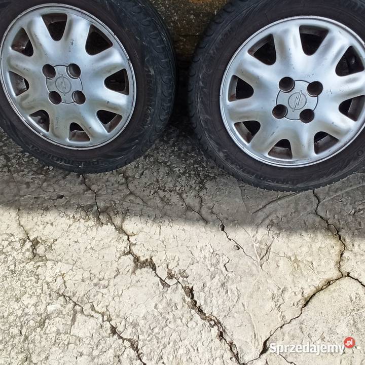 Koła Alufelgi ładnymi oponami 14 4x100 Astra świętokrzyskie Opatów