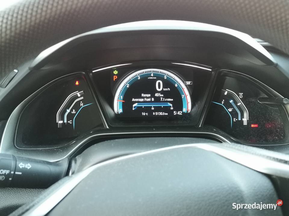 Honda Civic X 15 Turbo CVT 20172018 LED CarPlay Poznań