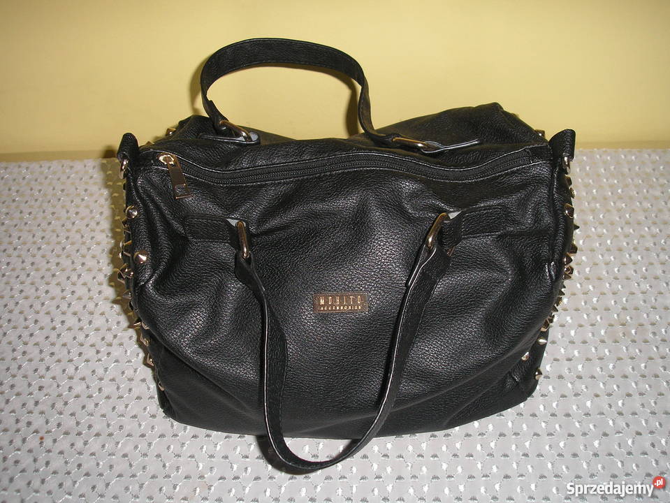 sukienka rękawy eco skóra 36 S Vero Moda czarny pomorskie Słupsk