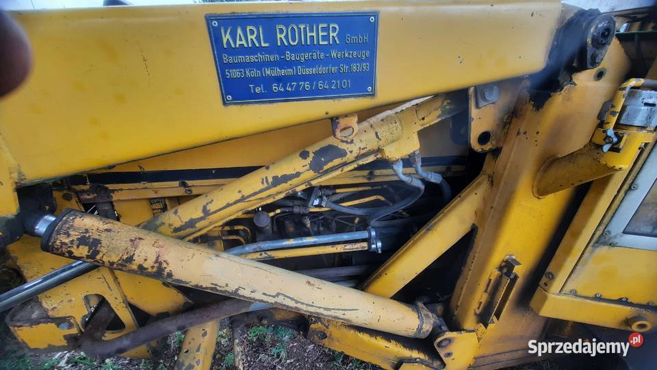 Koparko Ładowarka MF 50 B Parczew