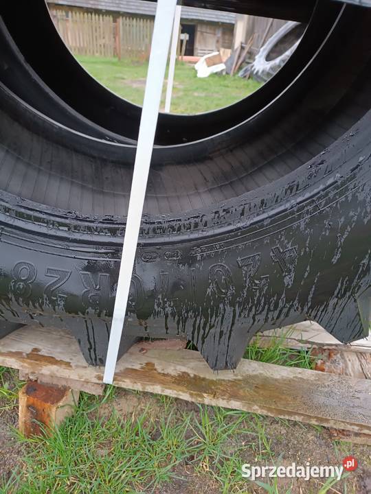 Sprzedam opony 42070R28 podlaskie Maciejkowa Góra sprzedam
