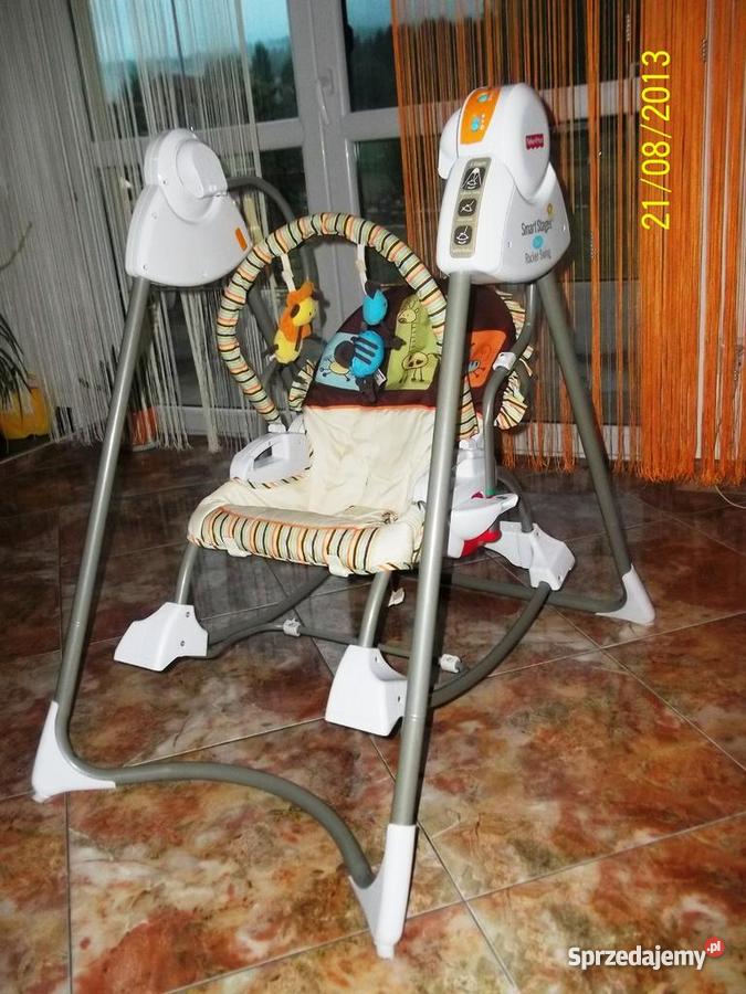 Huśtawka Leżaczek DELUXE 3w1 Fisher podkarpackie Strzyżów